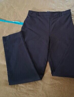 Forever 21 Womens Black Stretch Cropped Capri Pants Medium